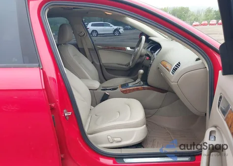 2011 Audi A4 2.0T Premium from USA, damaged, VIN WAUBFAFL8BN047763